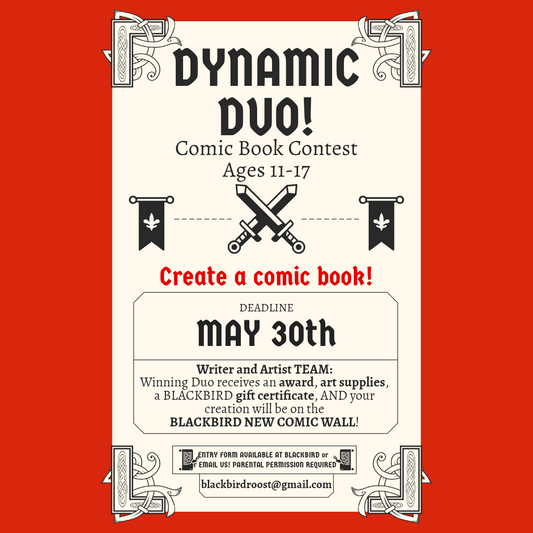 DYNAMIC DUO COMIC BOOK CREATION CONTEST
