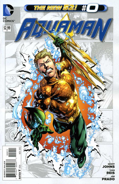 Aquaman 2011 #0 - back issue - $3.00