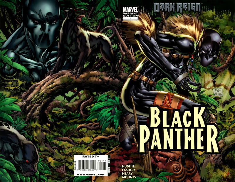 Black Panther 2009 #1 Variant Edition - back issue - $15.00