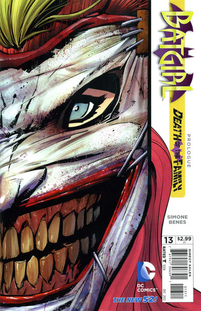 Batgirl 2011 #13 Direct Sales - back issue - $4.00