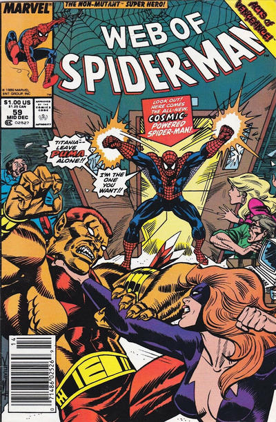 Web of Spider-Man 1985 #59 Newsstand ed. - No Condition Defined - $3.00