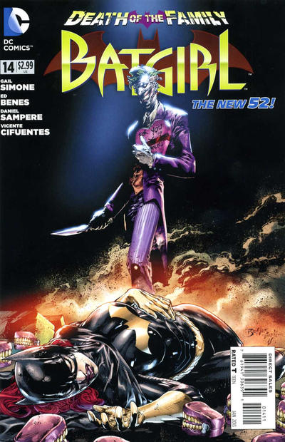 Batgirl 2011 #14 Direct Sales - back issue - $4.00