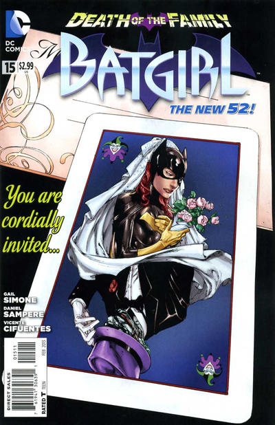 Batgirl 2011 #15 Direct Sales - back issue - $4.00