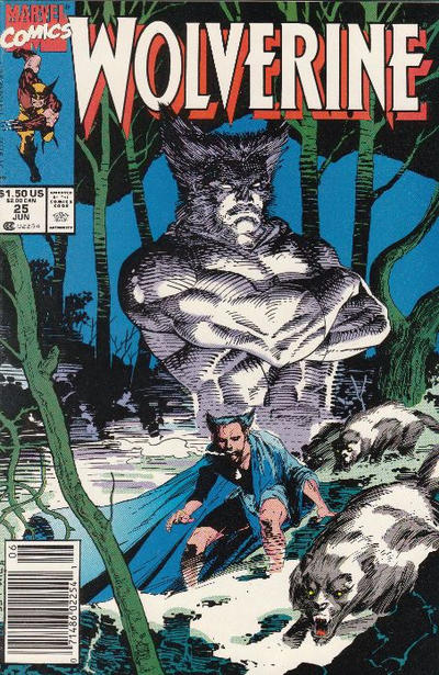 Wolverine 1988 #25 Newsstand ed. - back issue - $3.00