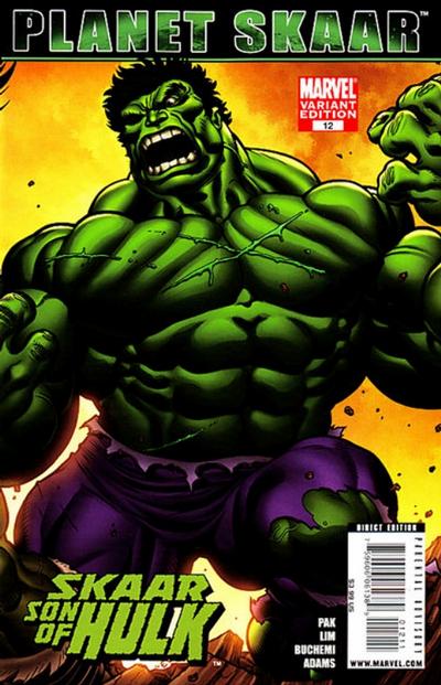 Skaar: Son of Hulk 2008 #12 Variant Edition - Right Cover - back issue - $3.00