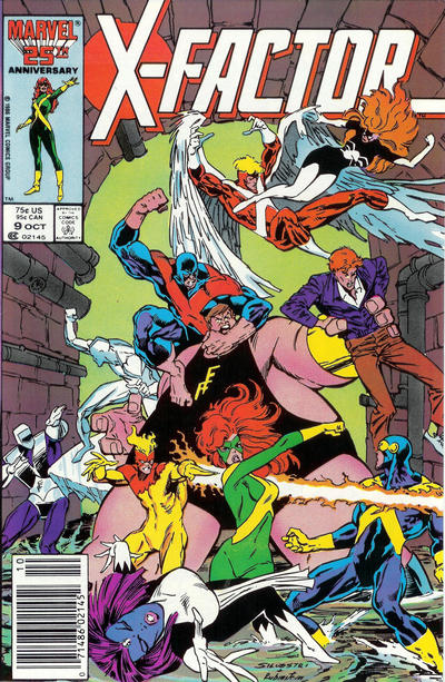 X-Factor 1986 #9 Newsstand ed. - back issue - $3.00