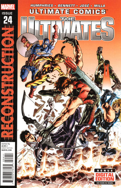Ultimates 2011 #24 Direct Edition - back issue - $4.00