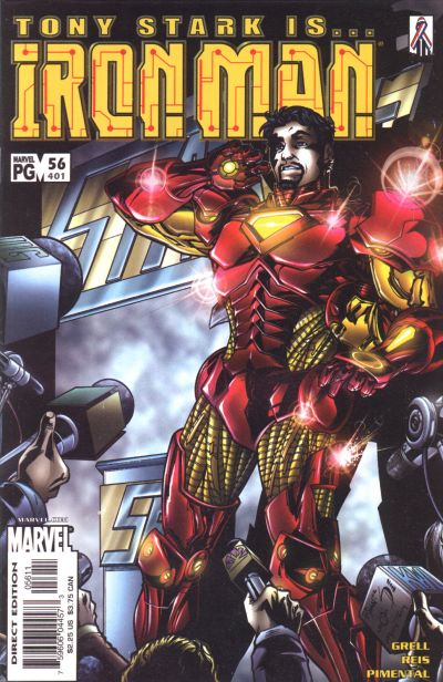 Iron Man 1998 #56 401 Direct Edition - back issue - $3.00