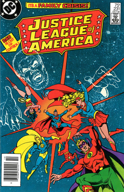 Justice League of America 1960 #231 Newsstand ed. - back issue - $3.00