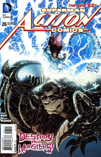 Action Comics 2011 #26 Direct Sales - back issue - $4.00
