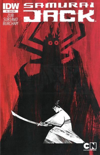 Samurai Jack 2013 #5 Subscription Cover - back issue - $4.00