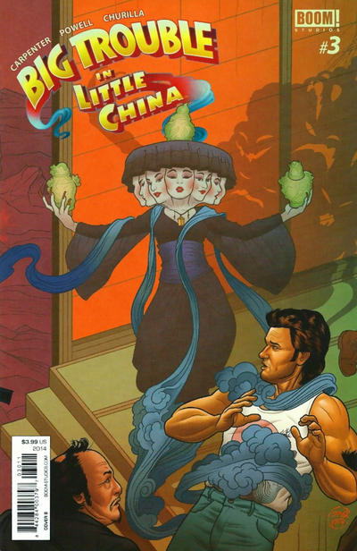Big Trouble in Little China 2014 #3 Cover B by Joe Quinones - back issue - $4.00