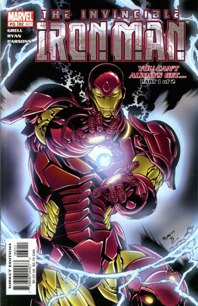 Iron Man 1998 #62 407 Direct Edition - back issue - $3.00