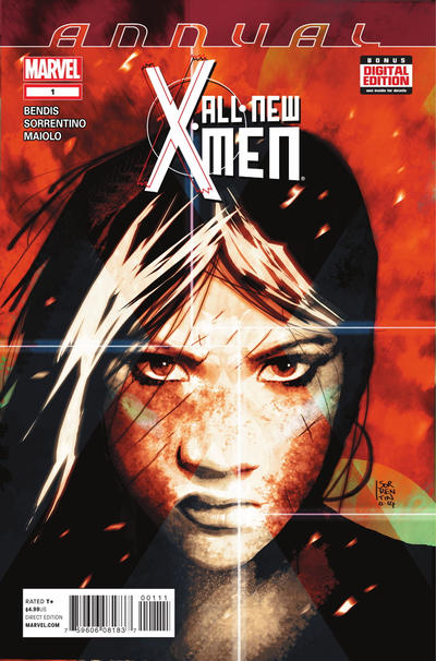 All-New X-Men Annual 2015 #1 Andrea Sorrentino Cover - back issue - $5.00