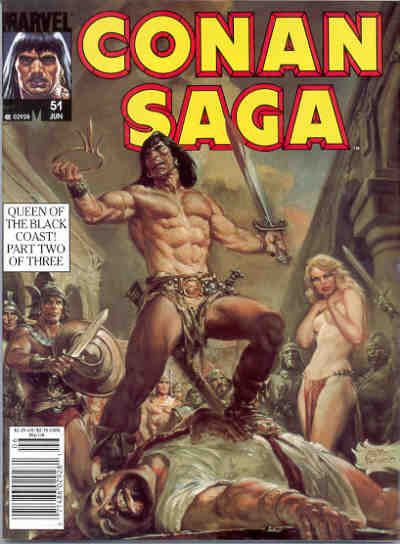Conan Saga 1987 #51 - back issue - $3.00