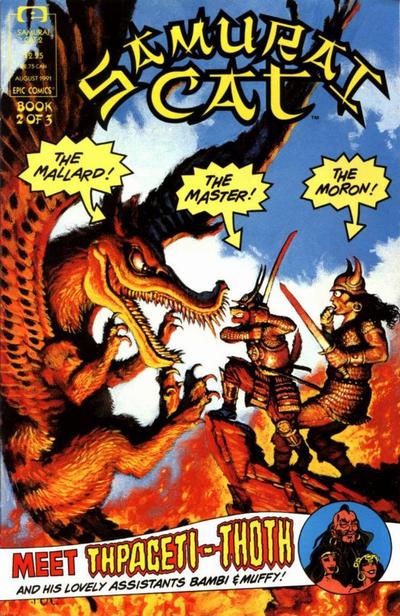 Samurai Cat 1991 #2 - back issue - $3.00