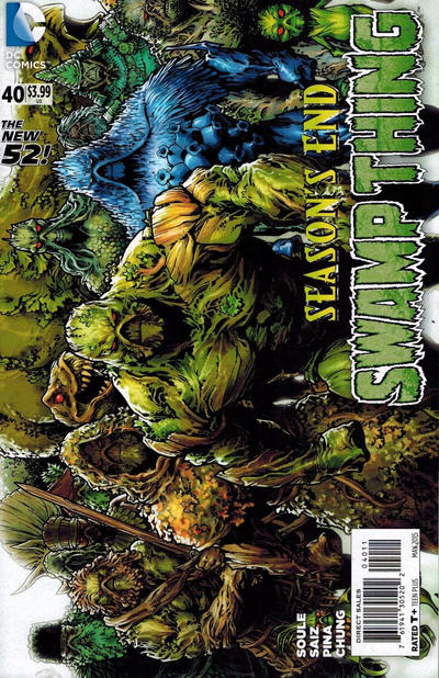 Swamp Thing 2011 #40 - back issue - $4.00