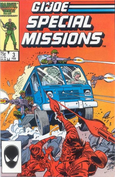 G.I. Joe Special Missions 1986 #3 Direct ed. - back issue - $3.00