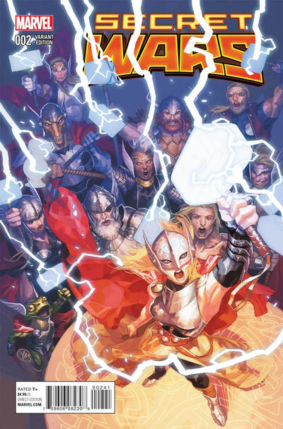 Secret Wars 2015 #2 Yasmine Putri Variant - back issue - $12.00