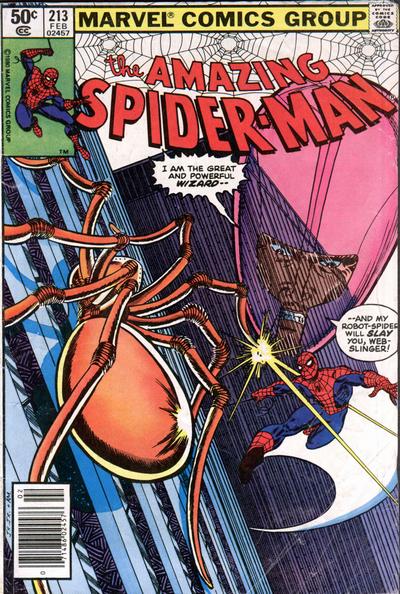 The Amazing Spider-Man 1963 #213 Newsstand ed. - back issue - $6.00