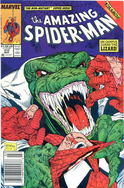 The Amazing Spider-Man 1963 #313 Newsstand ed. - back issue - $15.00