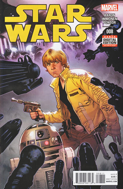 Star Wars 2015 #8 Stuart Immonen Cover - back issue - $4.00
