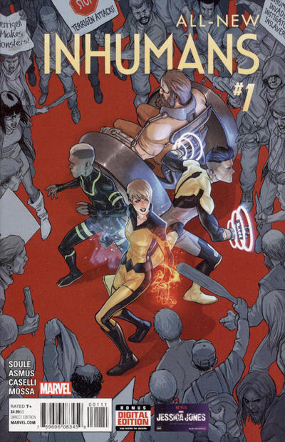 All-New Inhumans 2016 #1 Stefano Caselli - back issue - $5.00