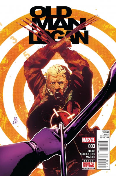 Old Man Logan 2016 #3 Andrea Sorrentino Cover - back issue - $4.00