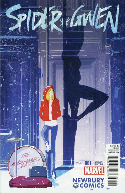 Spider-Gwen 2015 #1 Variant Edition - Newbury Comics Exclusive - Pascal Campion Cover - back issue - $10.00