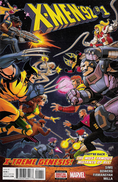 X-Men '92 2016 #1 - back issue - $4.00