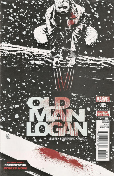 Old Man Logan 2016 #5 Andrea Sorrentino Cover - back issue - $4.00