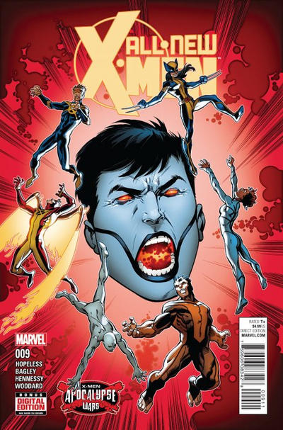 All-New X-Men 2016 #9 Mark Bagley Cover - back issue - $4.00