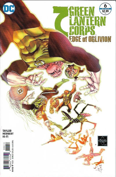 Green Lantern Corps: Edge of Oblivion 2016 #6 Direct Sales - back issue - $3.00