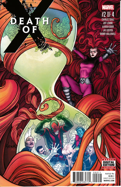 Death of X 2016 #2 Aaron Kuder Cover - back issue - $4.00