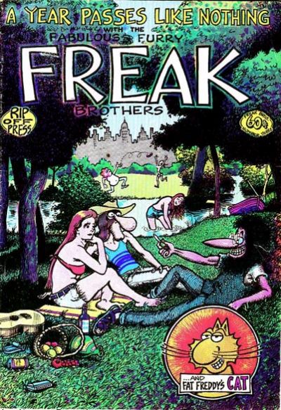 The Fabulous Furry Freak Brothers 1971 #3 0.60 USD Second Printing - back issue - $4.00