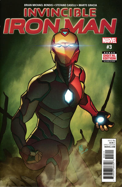 Invincible Iron Man 2017 #3 - back issue - $4.00
