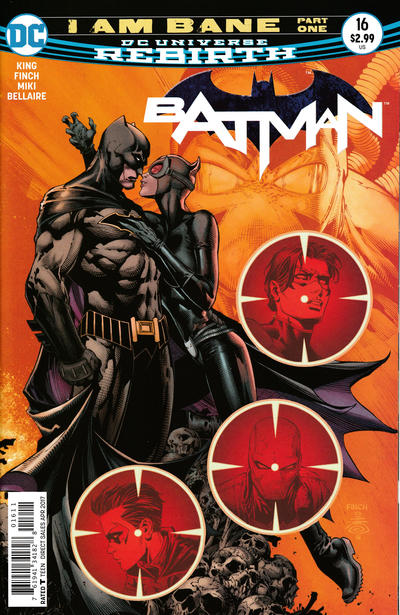 Batman 2016 #16 David Finch Cover - back issue - $4.00