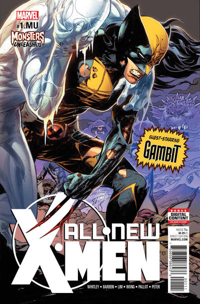 All-New X-Men 2016 #1.MU Adam Kubert Cover - back issue - $5.00