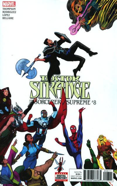 Doctor Strange and the Sorcerers Supreme 2016 #8 - back issue - $4.00