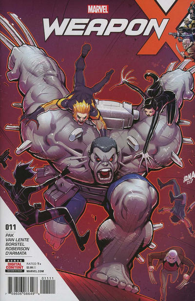 Weapon X 2017 #11 - back issue - $4.00