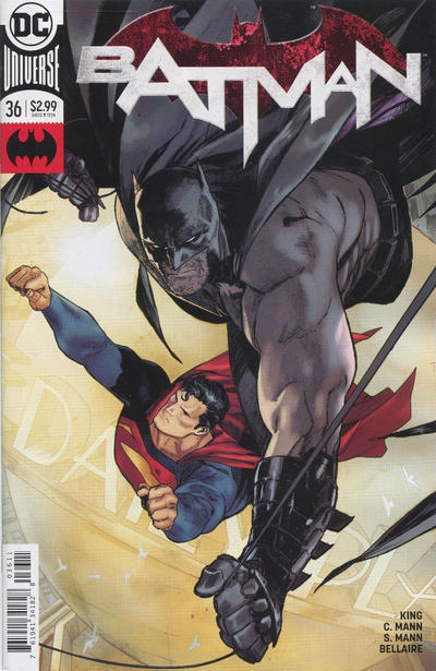 Batman 2016 #36 Clay Mann Cover - back issue - $5.00