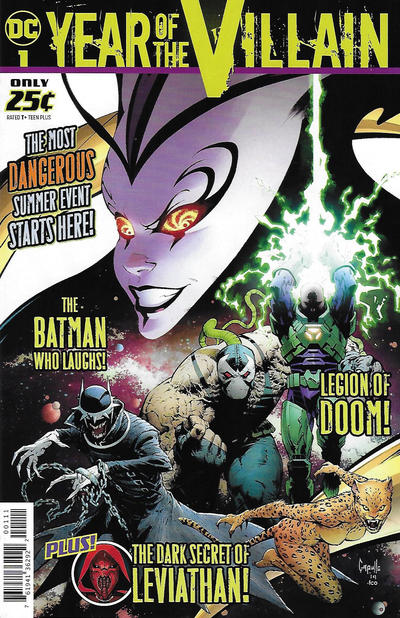 DC's Year of the Villain Special 2019 #1 Greg Capullo Cover - back issue - $1.00