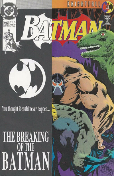 Batman 1940 #497 Third Printing - back issue - $10.00