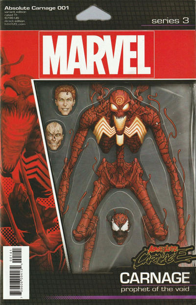 Absolute Carnage 2019 #1 John Tyler Christopher Action Figure Carnage - back issue - $8.00