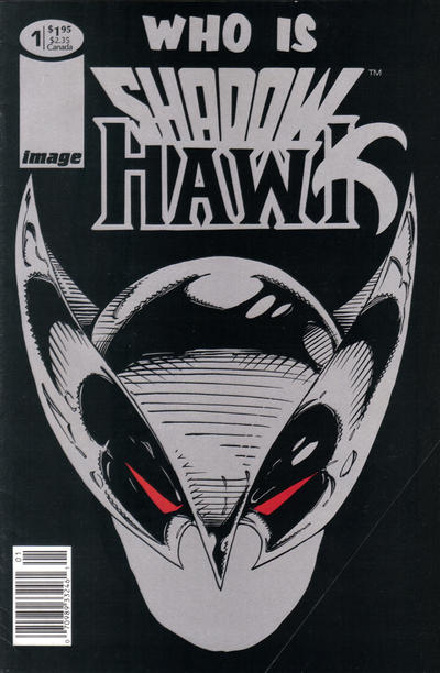 Shadowhawk 1992 #1 Newsstand - back issue - $3.00