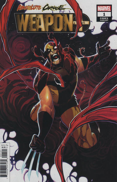 Absolute Carnage: Weapon Plus 2020 #1 Matteo Scalera 'Codex' Cover - back issue - $5.00