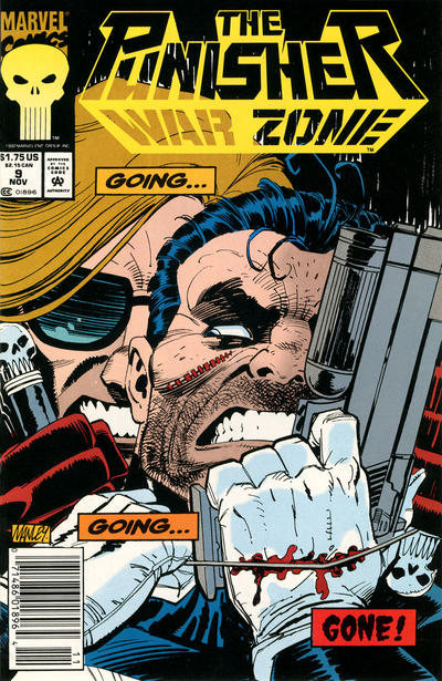 The Punisher: War Zone 1992 #9 Newsstand ed. - back issue - $2.99