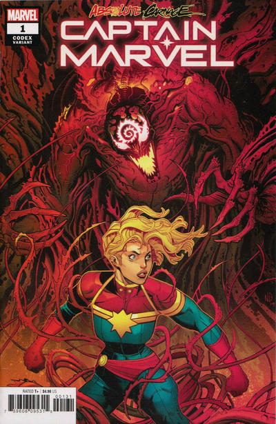 Absolute Carnage: Captain Marvel 2020 #1 Nick Bradshaw 'Codex' - back issue - $5.00