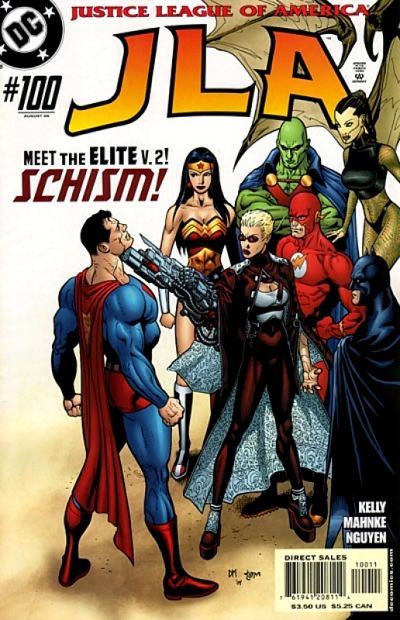JLA 1997 #100 Direct Sales - back issue - $4.00