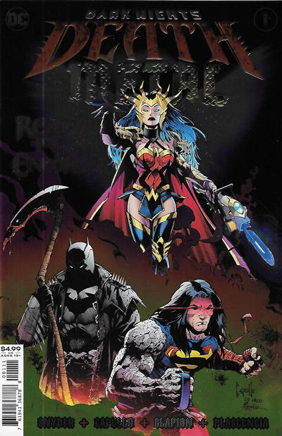 Dark Nights: Death Metal 2020 #1 Greg Capullo & Jonathan Glapion Foil Cover - back issue - $5.00